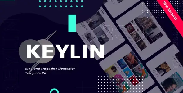 Keylin – Blog & Magazine Elementor Template Kit
